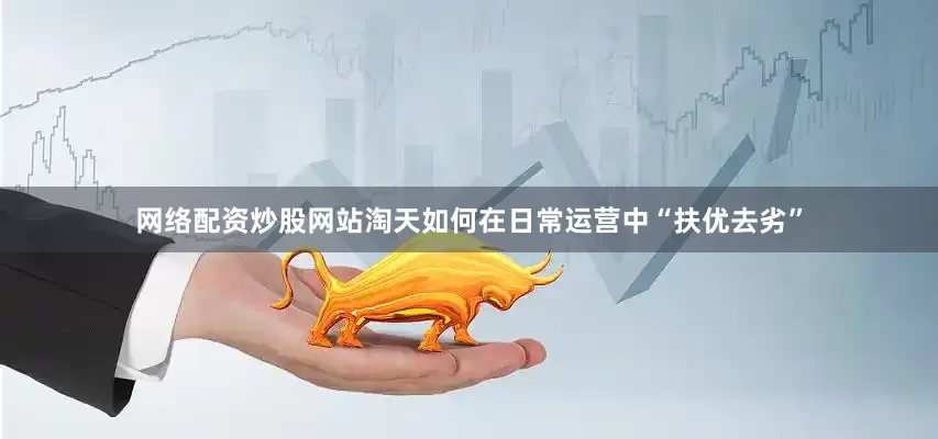 网络配资炒股网站淘天如何在日常运营中“扶优去劣”